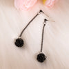 Black Flower Balls