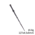 Textured Hair Stick In Antique Silver For Jewelry Making view 3