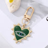 Green Pearl Heart