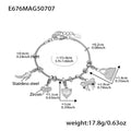 Stainless Steel Charm Bracelets Heart Infinity Star Handbag Motifs view 9