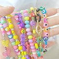 Mixed Bead Phone Charms Straps Stars Hearts Smiles 2 Packs view 4
