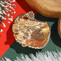 Rhinestone Santa Face Brooch for Jackets, Coats, and Scarves view 3