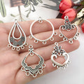 Metallic Heart Metal Charms with 16 Listed Options view 2
