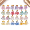 Twelve-Color Translucent Lily of the Valley Flower and Leaf Charm Collection view 6