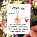 Pocket Hug Enamel Tulip and Crystal Butterfly Clip Charm view 4