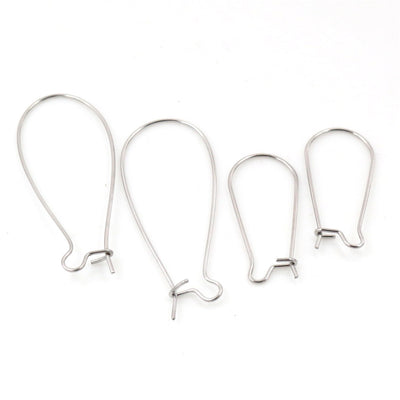 Long loop ear wires showing the overall assortment