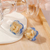 White Rose Studs