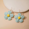 Mint Woven Flowers