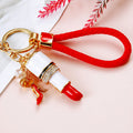 Mixed Jeweled Lipstick and Perfume Bottle Keychains in Nine Configurations view 6