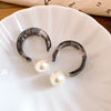 Black Pearl Hoop