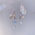 Assorted Crystal Statement Drop Earrings with Reflective Details view 3
