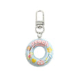 Printed Resin Swim Ring Clip Keychains in Eight Colors view 8