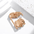 Green Gold Tone Frog Enamel Metal Brooch Pin for Jackets and Lapels view 3