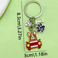Dog Charm Keychains in 14 Pictured Variations for Bags and Keys view 7