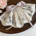 Lace Bow Spring Clips Pearl Lace Scrunchie Hair Pieces view 8