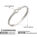 Patterned Hinged Bangle Collection in Gold and Silver Tone Styles view 12