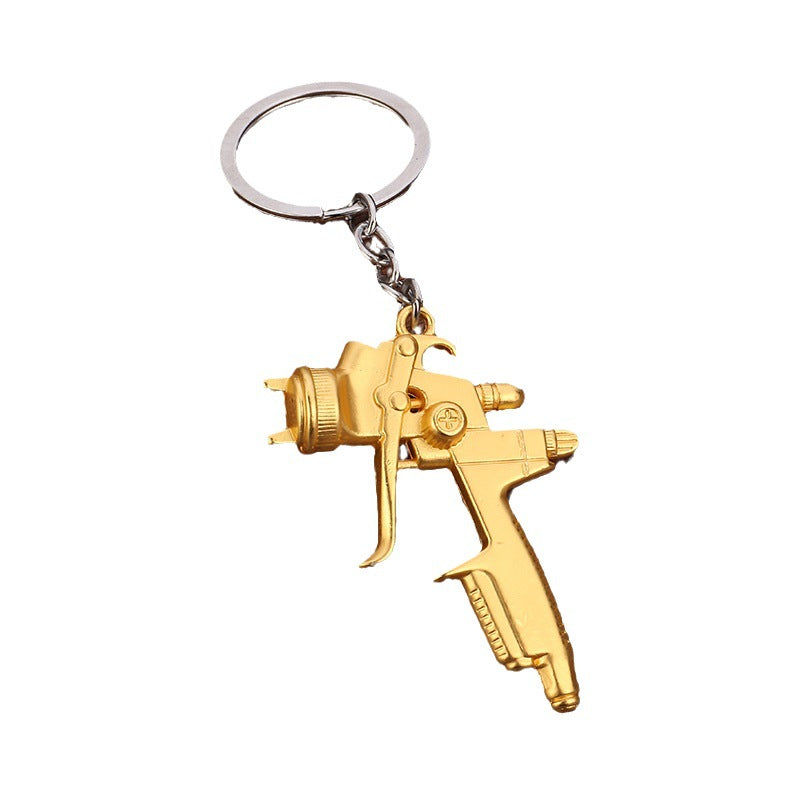 Creative Zinc Alloy Pistol and Machine Gun Metal Keychain