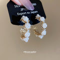 Layered Faux Pearl And Crystal Necklace In Two Finishes view 4