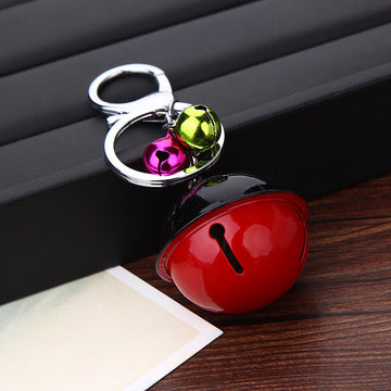Two Tone Bell Keychain Bag Charms in Seven Color Combinations
