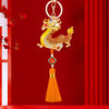 Gold-Dragon Orange-Tassel