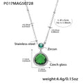 Mixed Charm and Color Glass Necklace Bracelet Collection view 7