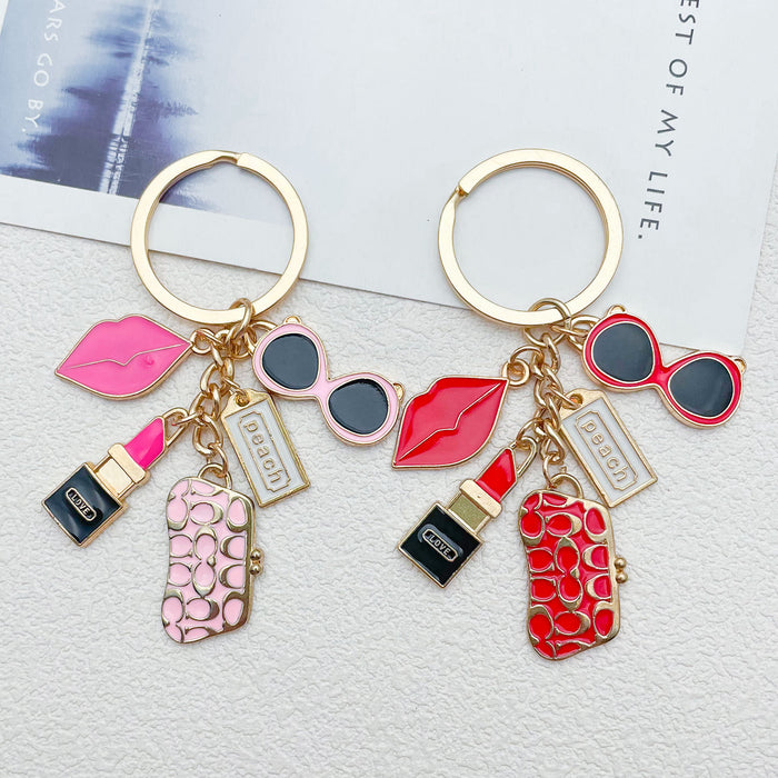 Fashion Accessory Charm Keychains in 37 Pictured Variations for Bags and Keys