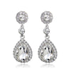 Silver Teardrop Halo