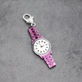 Mirror Acrylic Watch Bag Charms Heart Clasp 6 Colors view 9