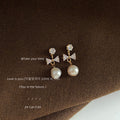Freshwater Pearl Stud Collection Asymmetric Rose Styles view 8