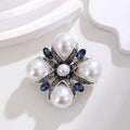 Cross Metal Brooch Pin for Jackets and Lapels Pictured Design view 5