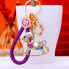 White Rocker Deep-Purple-Strap