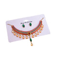 Ornate Beaded Necklace and Matching Earring Jewelry Sets view 5