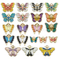 Antique Silver Butterfly Metal Charms with 27 Listed Options view 12