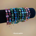 Geometric Mixed-Shape Zircon Bracelets 3 Colorways view 4