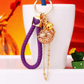 Openwork Palace Bell Keychains with Eight BV Loops and Two Hardware Options view 12
