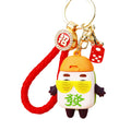Mahjong Tile Character Keychains with Gold or Silver Tone Clasps view 5