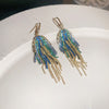 Blue Green Feather