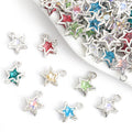 Polished Star Glass And Alloy Charms in 7 Styles for Jewelry Crafts view 1