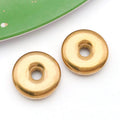 Gold-Tone Spacer Bead Metal Beads with 8 Listed Options view 8