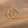 Gold 3cm Hoops