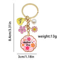 Butterfly Charm Keychains in 14 Pictured Variations for Bags and Keys view 10