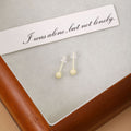 Six Color Clear Post Ball Stud Earrings for Multiple Piercings view 4