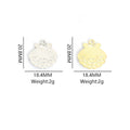 Pearl Trimmed Shell Charms in Seven Colors and Two Tones view 4
