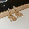 Textured Drop Earrings