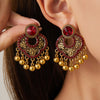 Red Ornate Medallions
