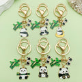 Panda Charm Keychains Featuring White Panda Across 45 Pictured Variations view 1