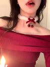 White Red Cherry