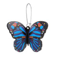 Silver Tone Five Design Colorful Printed Acrylic Butterfly Kidney Wire Earrings view 5
