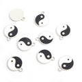 Black And White Yin Yang Jewelry Components For DIY Earrings And Bracelets Charms view 9