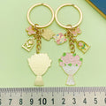 Mother's Day Charm Keychains Featuring Pink Butterfly Across 50 Pictured Variations view 2